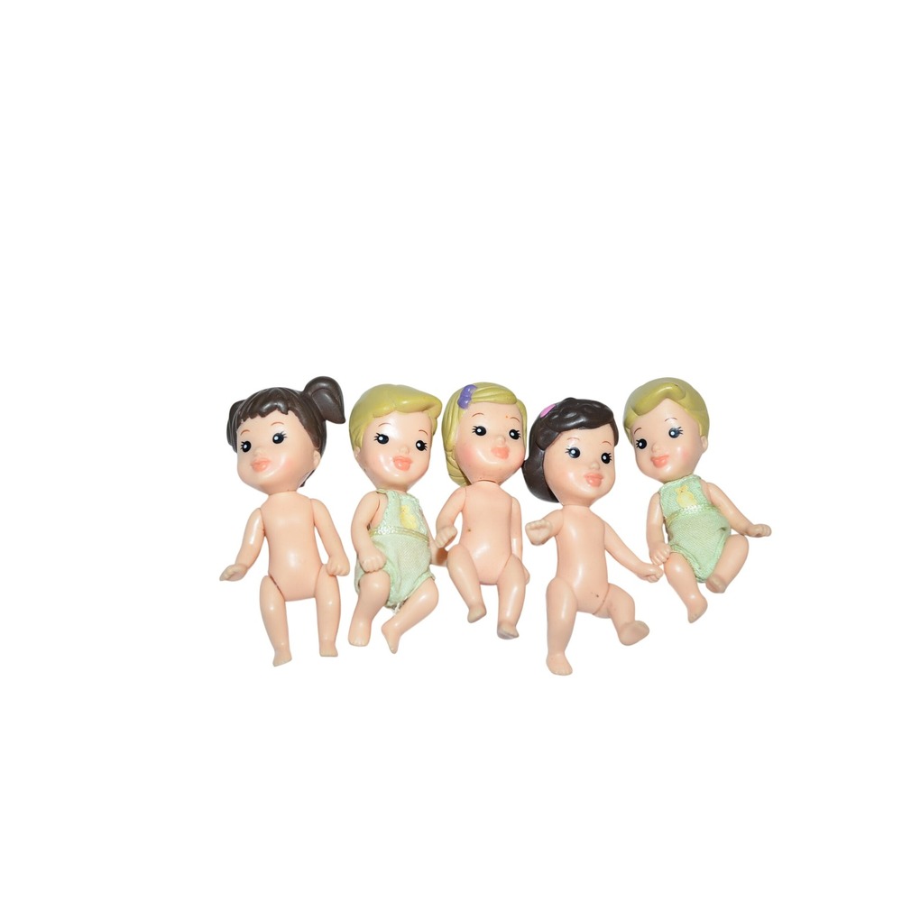 Vtg 2004 5sies MGA Quintuplets Miniature Boys & Girls 3" Dolls Replacements